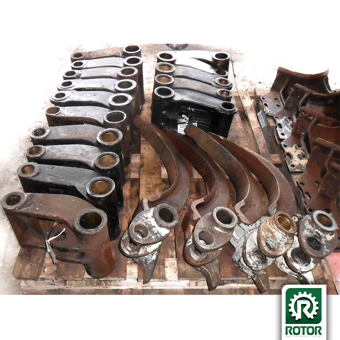 BRAÇO DE ARTICULAÇÃO KOMATSU/ FACA DESRAMA KOMATSU